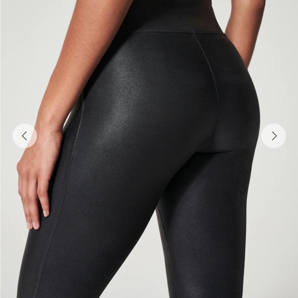 Spanx Faux Leather Leggings